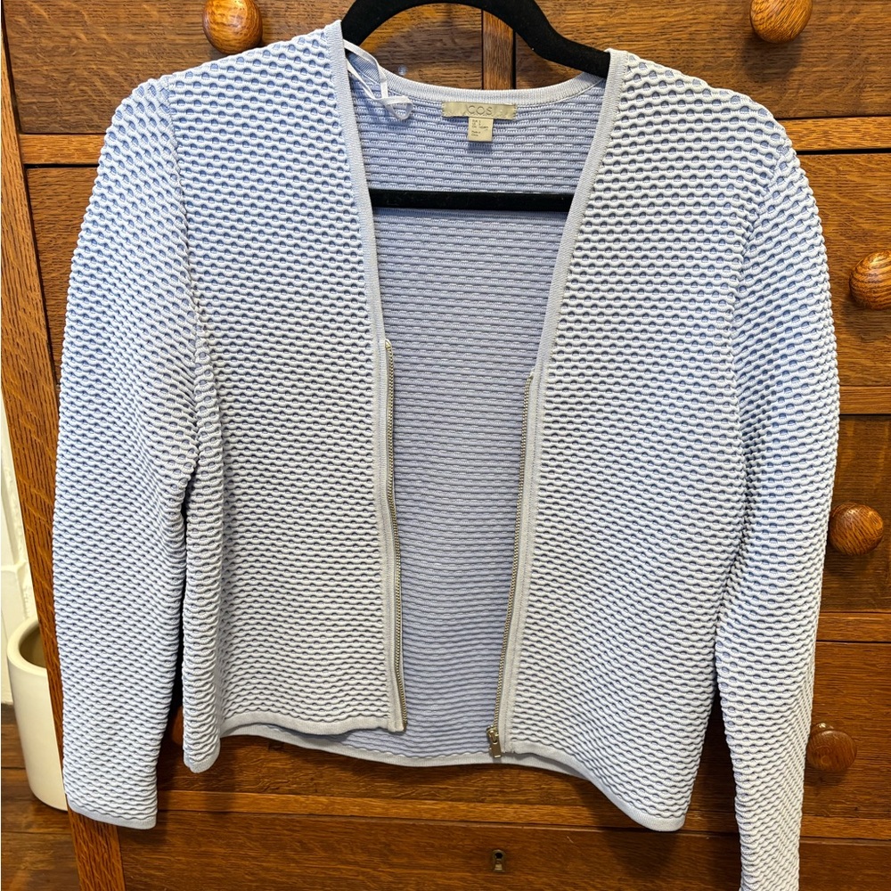 COS Textured Zip Jacket - Picture 1 of 1